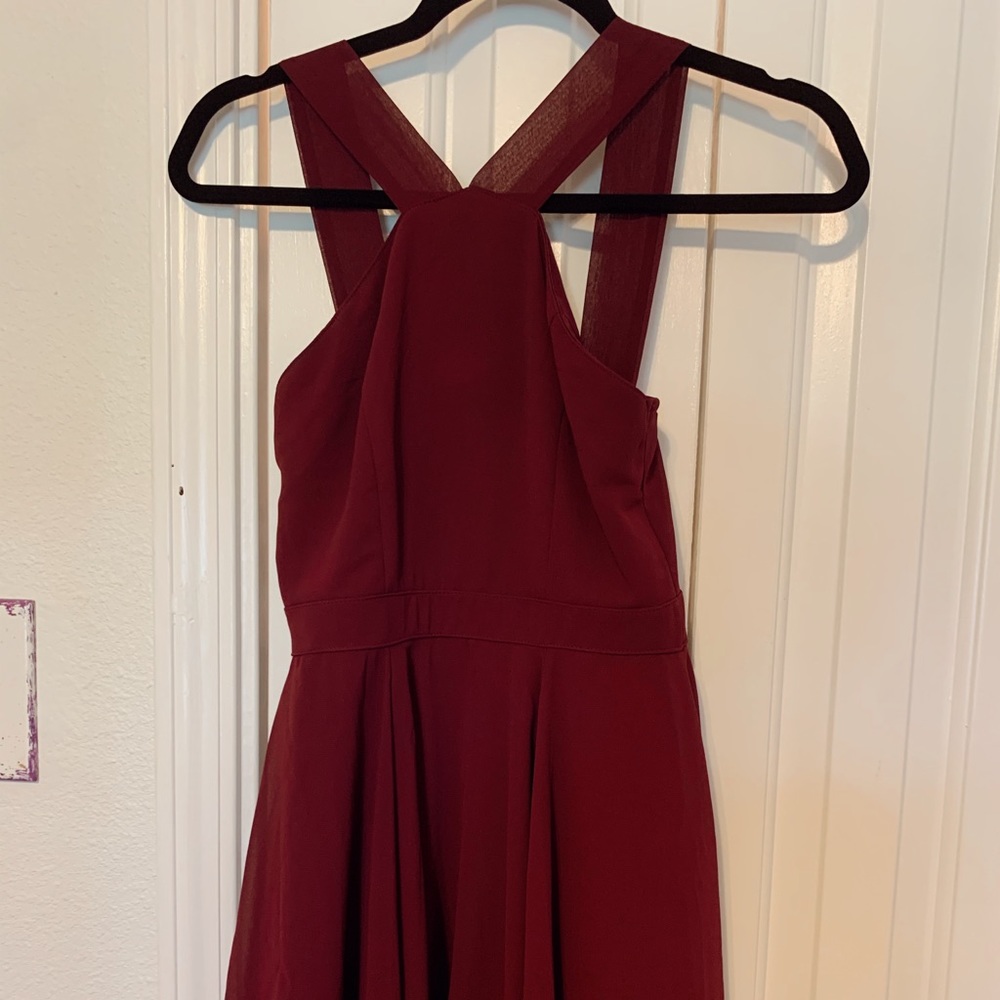 Lulus Maroon Dress